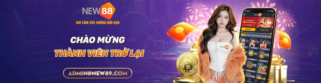 Biểu ngữ khuyến mãi tiền thưởng chào mừng cho người chơi mới